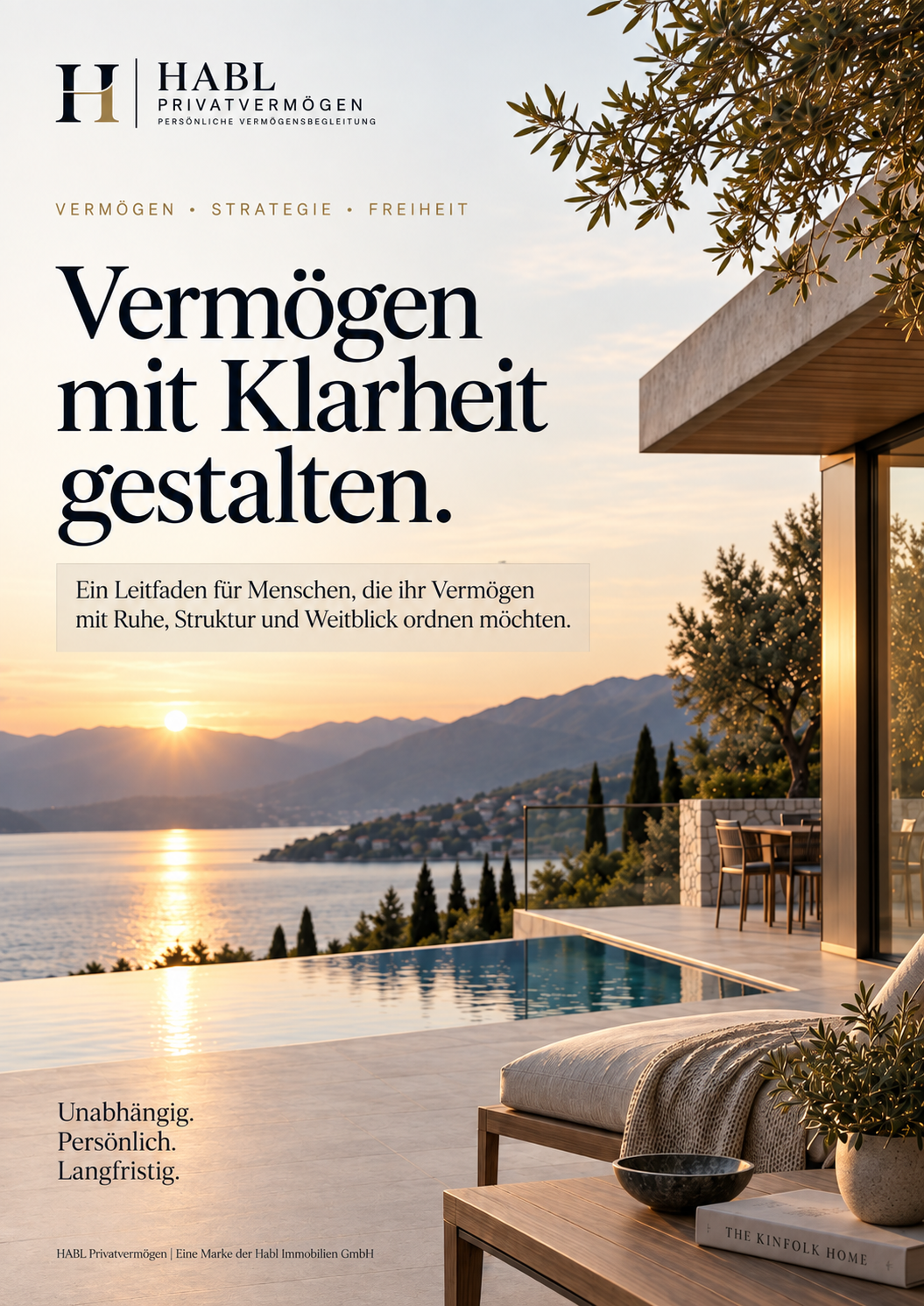 Cover des HABL Leitfadens Vermögen erhalten. Freiheit gewinnen.